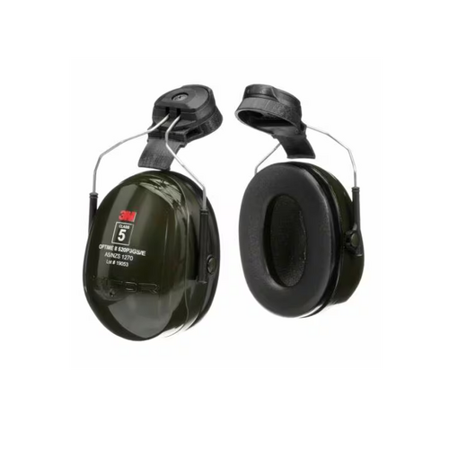 WORKWEAR, SAFETY & CORPORATE CLOTHING SPECIALISTS  - H520P3GS/E OPTIME II HELMET ATT - EARMUFF