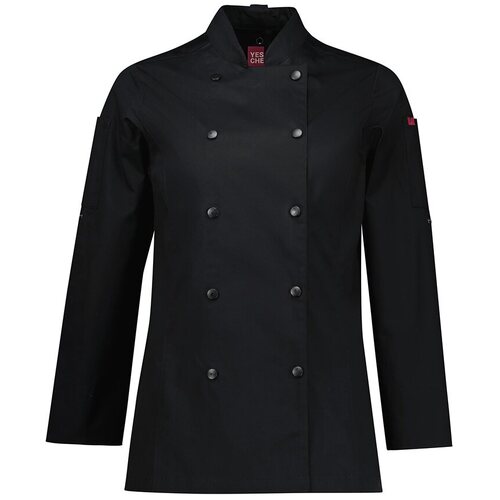 WORKWEAR, SAFETY & CORPORATE CLOTHING SPECIALISTS  - Womens Gusto Long Sleeve Chef Jacket