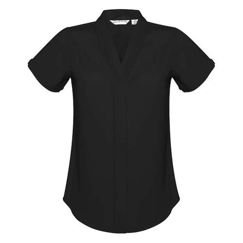 WORKWEAR, SAFETY & CORPORATE CLOTHING SPECIALISTS  - Ladies Madison Short Sleeve