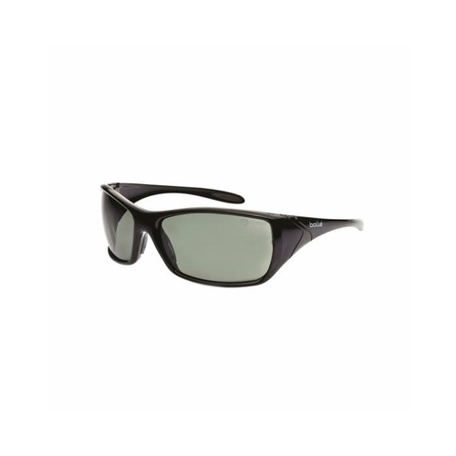 WORKWEAR, SAFETY & CORPORATE CLOTHING SPECIALISTS  - VOODOO Grey/Green Polarised Lens - Soft Drawstring Pouch - Spectacles