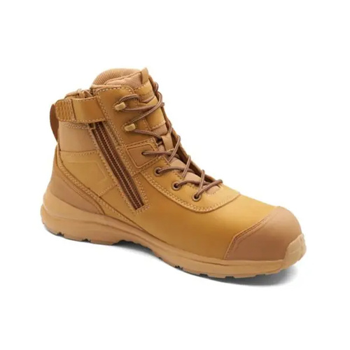 WORKWEAR, SAFETY & CORPORATE CLOTHING SPECIALISTS  - Wheat microfibre anti-static safety hiker - composite toe cap-Wheat-12