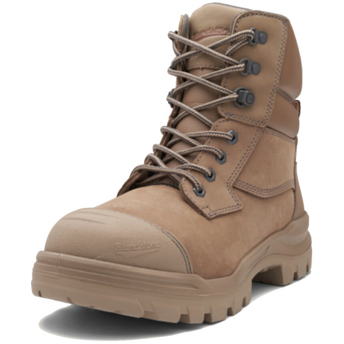 WORKWEAR, SAFETY & CORPORATE CLOTHING SPECIALISTS  - RotoFlex Stone water-resistant nubuck 150mm zip side women's safety boot