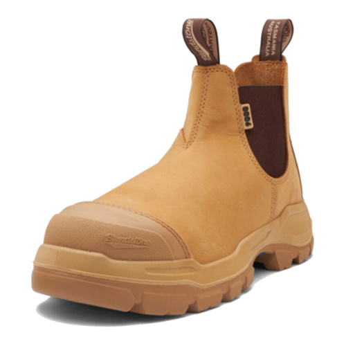 WORKWEAR, SAFETY & CORPORATE CLOTHING SPECIALISTS  - RotoFlex Wheat water-resistant nubuck elastic side safety boot