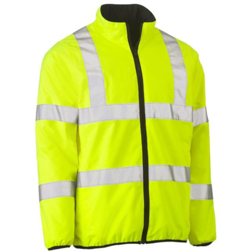 WORKWEAR, SAFETY & CORPORATE CLOTHING SPECIALISTS  - HI VIS FLEECE HOODIE