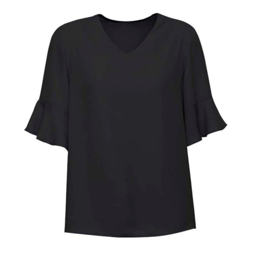 WORKWEAR, SAFETY & CORPORATE CLOTHING SPECIALISTS  - Boulevard - Aria Fluted Sleeve Blouse