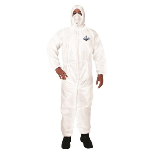 WORKWEAR, SAFETY & CORPORATE CLOTHING SPECIALISTS  - Frontier Safety Disp Coverall Microporous Type 5 & 6