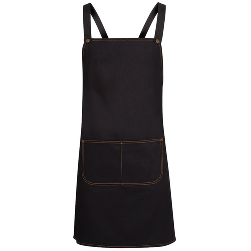 WORKWEAR, SAFETY & CORPORATE CLOTHING SPECIALISTS  - JB's CROSS BACK DENIM APRON (WITHOUT STRAP)