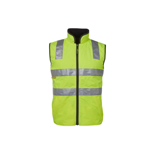 WORKWEAR, SAFETY & CORPORATE CLOTHING SPECIALISTS  - JB's HI VIS 4602.1 (D+N) REVERSIBLE VEST