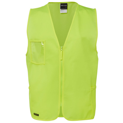 WORKWEAR, SAFETY & CORPORATE CLOTHING SPECIALISTS  - JB's HI VIS ZIP SAFETY VEST