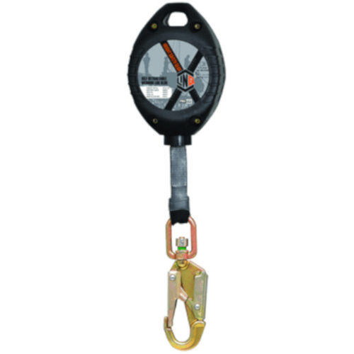 WORKWEAR, SAFETY & CORPORATE CLOTHING SPECIALISTS  - LINQ Self Retractable LOQ-BLOQ Webbing Lanyard 3.5M