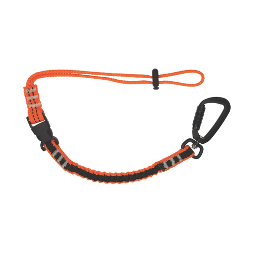 WORKWEAR, SAFETY & CORPORATE CLOTHING SPECIALISTS  - Tool Lanyard With Double Action Karabiner & Detachable Tool Strap