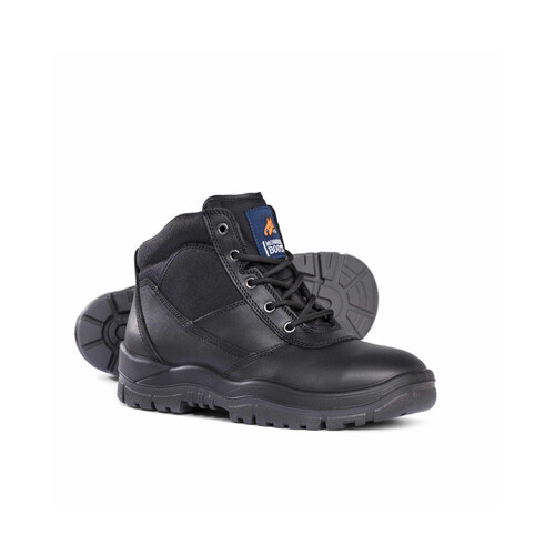 WORKWEAR, SAFETY & CORPORATE CLOTHING SPECIALISTS  - Black Lace Up Boot