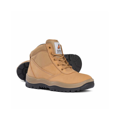 WORKWEAR, SAFETY & CORPORATE CLOTHING SPECIALISTS  - Wheat Lace Up Boot
