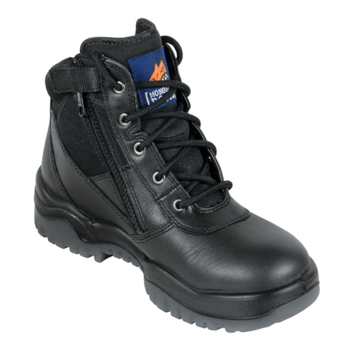 WORKWEAR, SAFETY & CORPORATE CLOTHING SPECIALISTS  - Black ZipSider Boot - SP>Z - Ladies