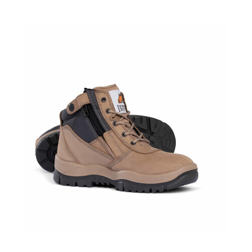 WORKWEAR, SAFETY & CORPORATE CLOTHING SPECIALISTS  - Stone Zipsider Boot