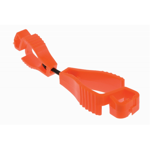 WORKWEAR, SAFETY & CORPORATE CLOTHING SPECIALISTS  - Maxisafe Glove Clip - Fluro Orange