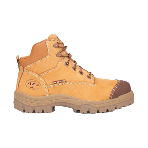 WORKWEAR, SAFETY & CORPORATE CLOTHING SPECIALISTS  - AT 45 - 130mm Zip Side Lace Up Hiker - 45-630Z