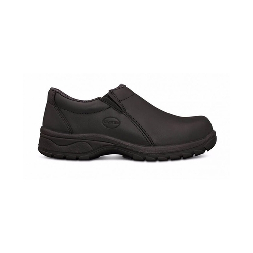 WORKWEAR, SAFETY & CORPORATE CLOTHING SPECIALISTS  - PB 49 - Womens Slip on Shoe - 49-430-Black-36