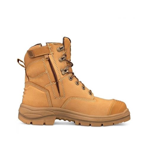 WORKWEAR, SAFETY & CORPORATE CLOTHING SPECIALISTS  - AT 55 - 150mm Zip Side Lace Up Boot - 55332Z