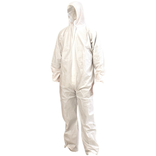 WORKWEAR, SAFETY & CORPORATE CLOTHING SPECIALISTS  - Disp PP Coveralls - White