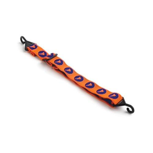WORKWEAR, SAFETY & CORPORATE CLOTHING SPECIALISTS  - Hard Hat Chin Strap Orange/Blue