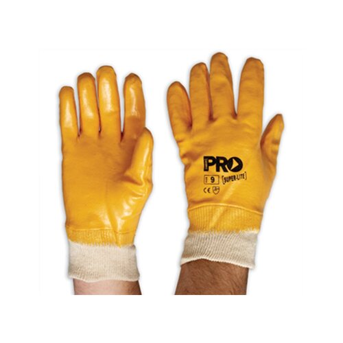 WORKWEAR, SAFETY & CORPORATE CLOTHING SPECIALISTS  - SUPER-LITE Nitrile Fully Dipped - Orange