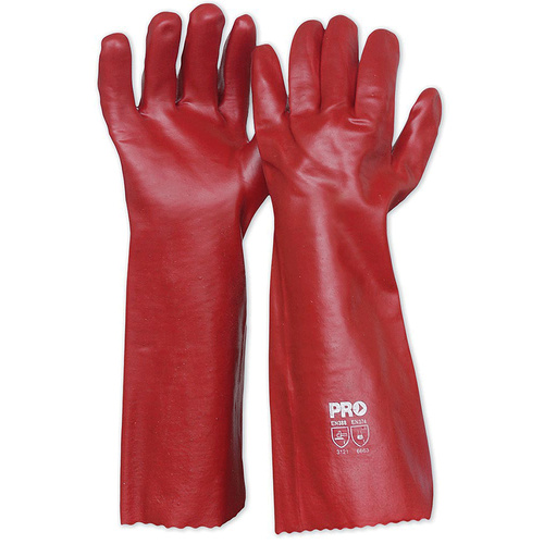 WORKWEAR, SAFETY & CORPORATE CLOTHING SPECIALISTS  - PVC 45cm Gloves