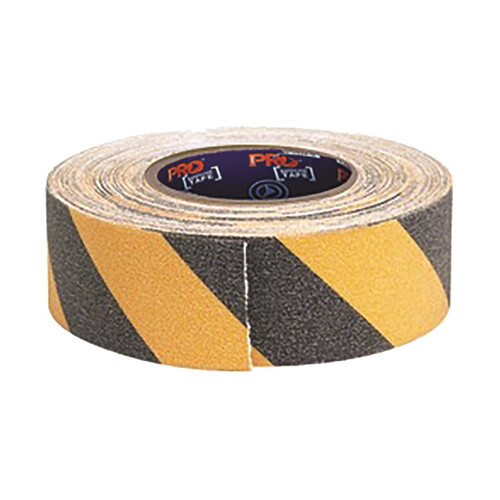 WORKWEAR, SAFETY & CORPORATE CLOTHING SPECIALISTS  - Non Slip Tape Black & Yellow self Adhesive