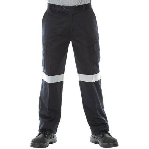 WORKWEAR, SAFETY & CORPORATE CLOTHING SPECIALISTS  - FLAREX PPE2 FR Inherent 250gsm Taped Cargo Pants