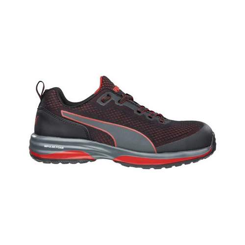 WORKWEAR, SAFETY & CORPORATE CLOTHING SPECIALISTS  - Puma 644497 Speed Unisex Composite Safety Jogger-Black/Red