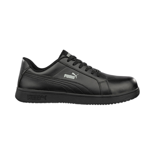 WORKWEAR, SAFETY & CORPORATE CLOTHING SPECIALISTS  - ICONIC SNEAKER - BLACK-Black-42