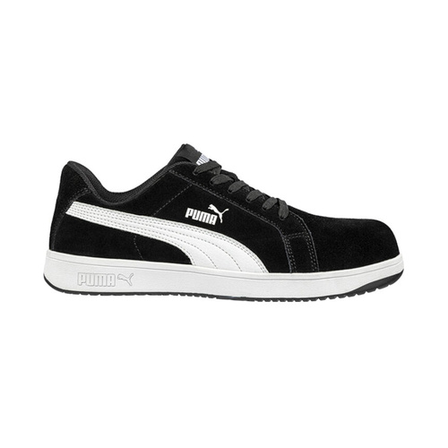 WORKWEAR, SAFETY & CORPORATE CLOTHING SPECIALISTS  - ICONIC SNEAKER - BLACK/WHITE