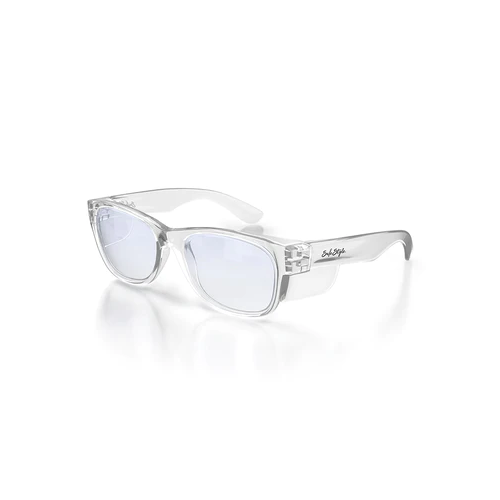 WORKWEAR, SAFETY & CORPORATE CLOTHING SPECIALISTS  - Classics Clear Frame/Blue Light Blocking UV400 Lens