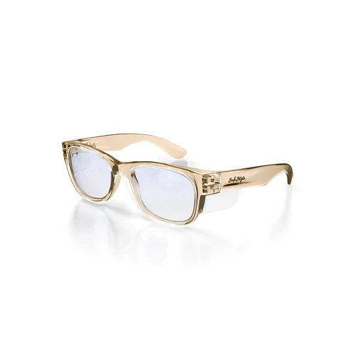 WORKWEAR, SAFETY & CORPORATE CLOTHING SPECIALISTS  - Classics Champagne Frame/ Blue Light Blocking UV400 Lens