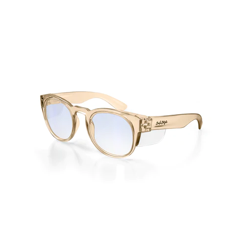 WORKWEAR, SAFETY & CORPORATE CLOTHING SPECIALISTS  - Cruisers Champagne Frame/Blue Light Blocking Lens