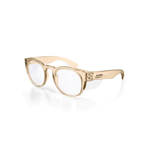WORKWEAR, SAFETY & CORPORATE CLOTHING SPECIALISTS  - Cruisers Champagne Frame/ Clear Lens - Clear - One Size