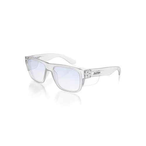 WORKWEAR, SAFETY & CORPORATE CLOTHING SPECIALISTS  - Fusions Clear Frame/Blue Light Lens