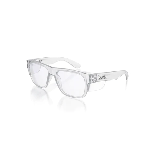 WORKWEAR, SAFETY & CORPORATE CLOTHING SPECIALISTS  - Fusion Clear Frame/Clear UV400