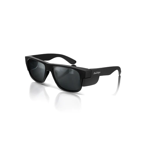 WORKWEAR, SAFETY & CORPORATE CLOTHING SPECIALISTS  - Fusions Matte Black Frame/Polarised