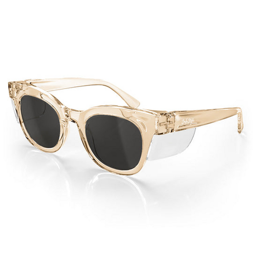 WORKWEAR, SAFETY & CORPORATE CLOTHING SPECIALISTS  - Harps Champagne Frame Polarised Lens