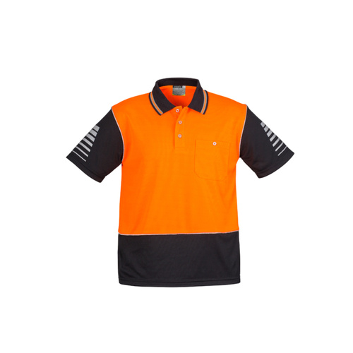 WORKWEAR, SAFETY & CORPORATE CLOTHING SPECIALISTS  - Mens Hi Vis Zone Polo