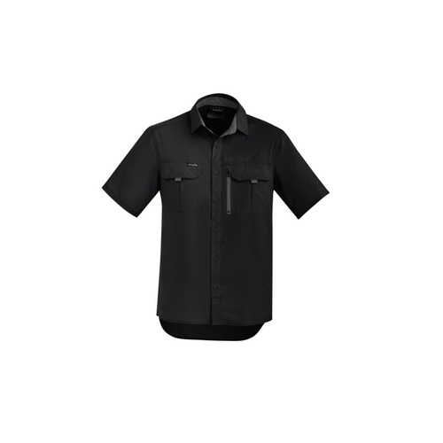 WORKWEAR, SAFETY & CORPORATE CLOTHING SPECIALISTS  - Mens Outdoor S/S Shirt