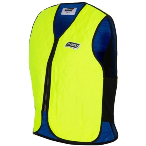 WORKWEAR, SAFETY & CORPORATE CLOTHING SPECIALISTS  - THORZT EVAPORATIVE COOLING VEST HIGH VIZ YELLOW XS