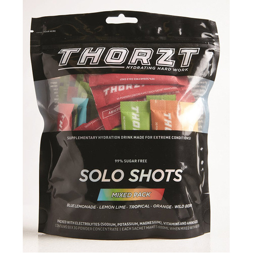 WORKWEAR, SAFETY & CORPORATE CLOTHING SPECIALISTS  - 99% SUGAR FREE SOLO SHOTS - Mixed Flavours