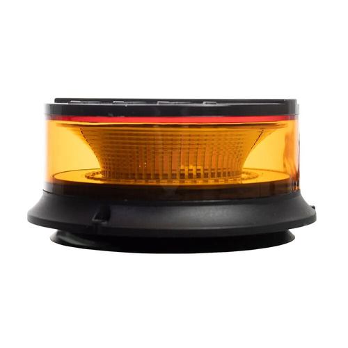WORKWEAR, SAFETY & CORPORATE CLOTHING SPECIALISTS  - Chase LED Beacon Amber Magnetic Base 12-24VDC